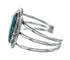 Sterling Silver Turquoise Navajo Cuff Bracelet JX130332